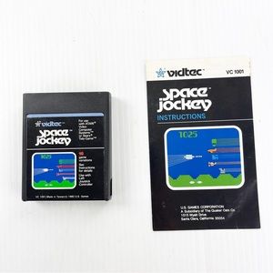 Vidtec Space Jockey Video Game for Atari 2600 with Manual